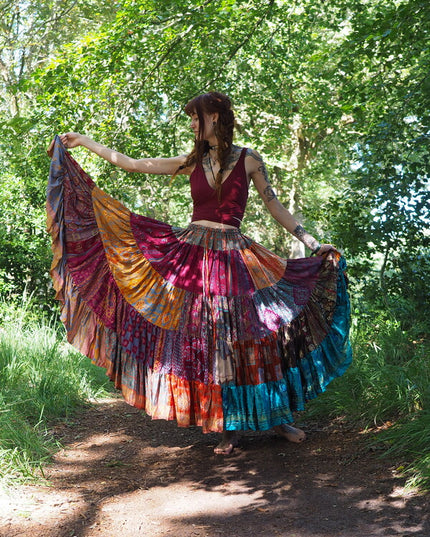 Zijden Gypsy Rok 117