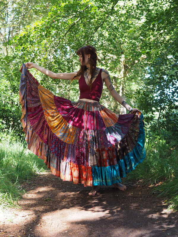 Zijden Gypsy Rok 117