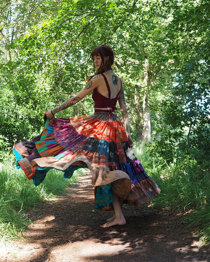 Zijden Gypsy Rok 117