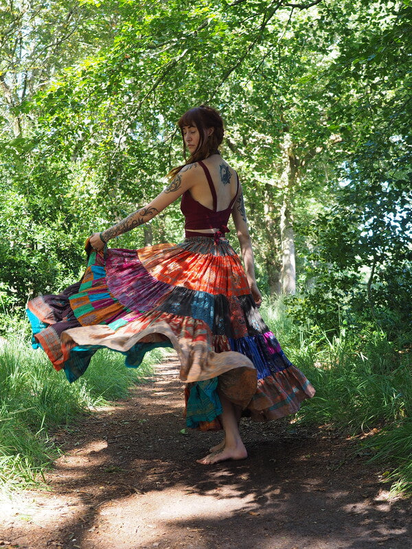 Zijden Gypsy Rok 117