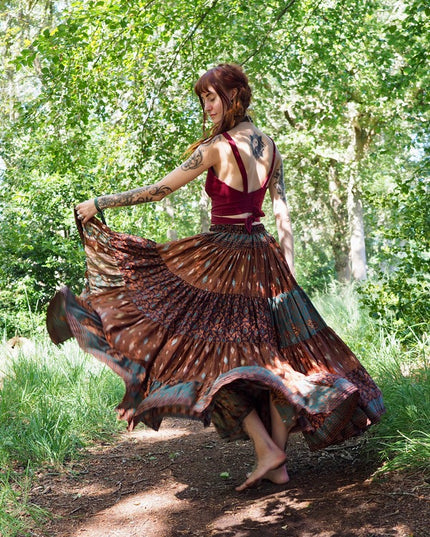Zijden Gypsy Rok 119