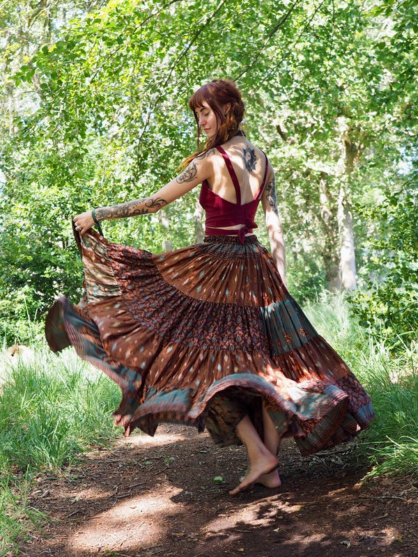 Zijden Gypsy Rok 119