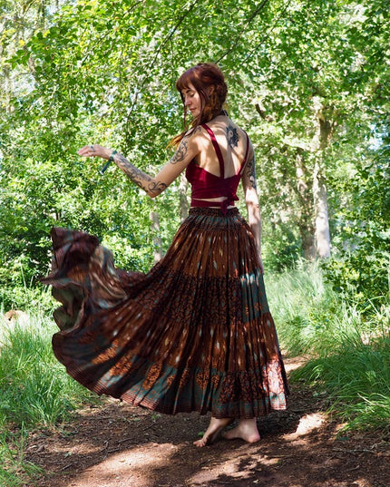 Zijden Gypsy Rok 119