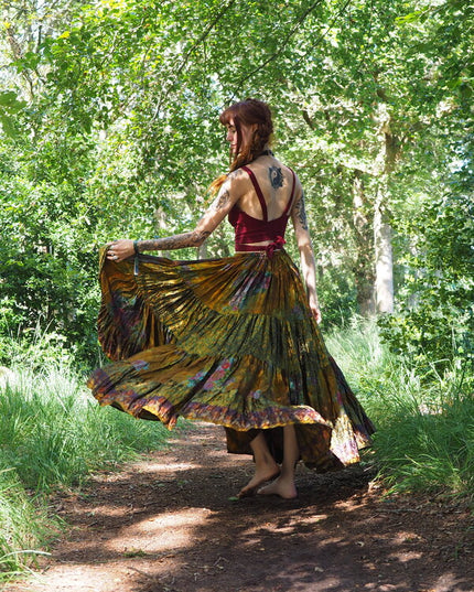 Zijden Gypsy Rok 120