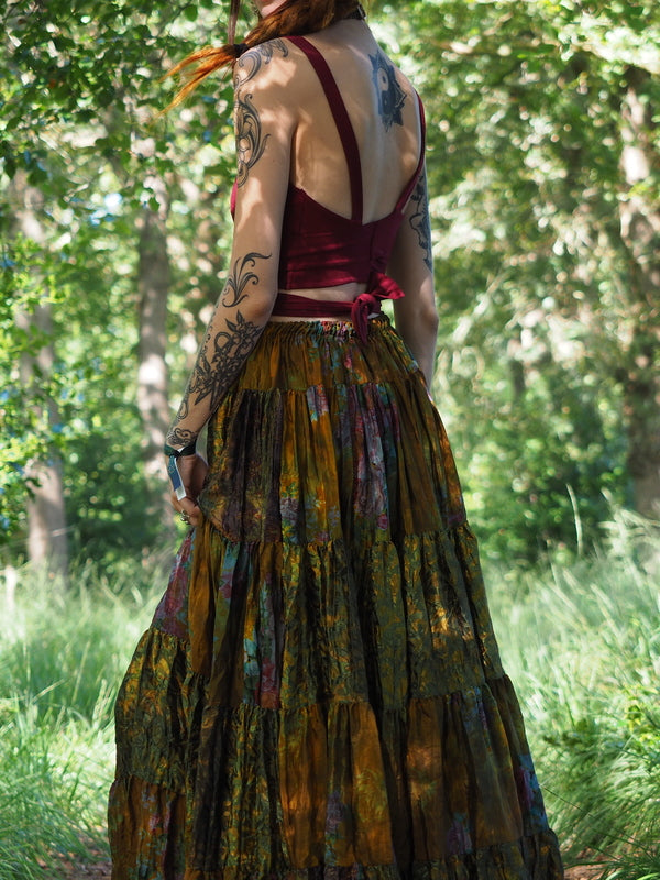 Zijden Gypsy Rok 120