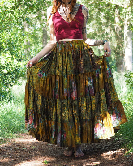 Zijden Gypsy Rok 120