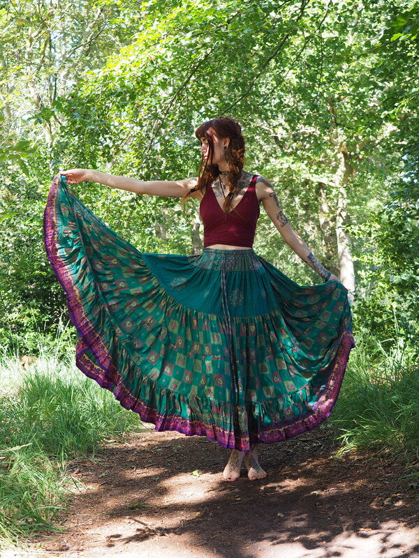 Zijden Gypsy Rok 123