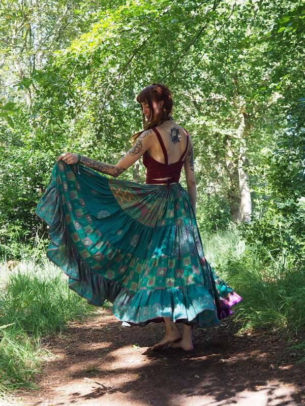 Zijden Gypsy Rok 123