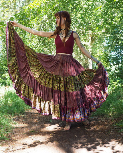 Zijden Gypsy Rok 124