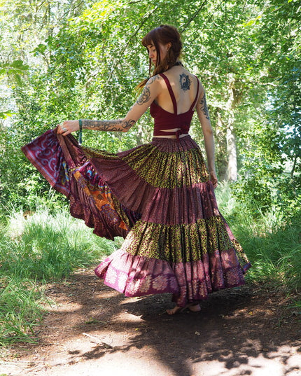 Zijden Gypsy Rok 124