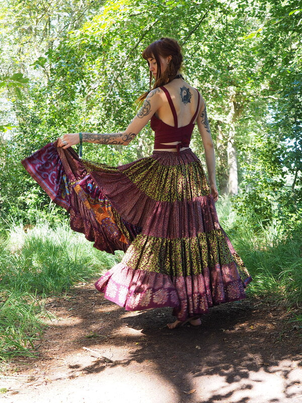 Zijden Gypsy Rok 124