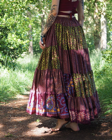 Zijden Gypsy Rok 124