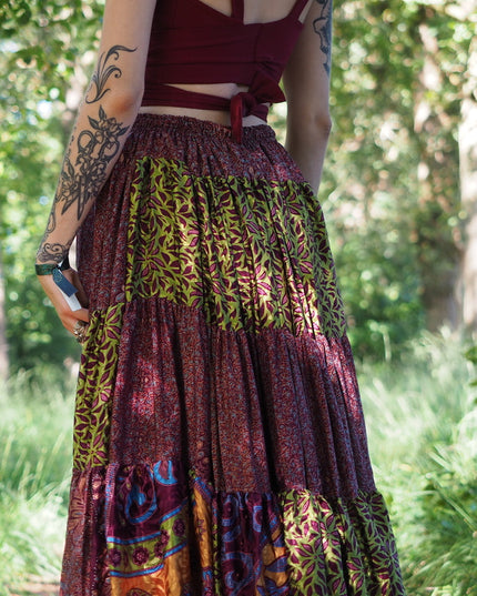 Zijden Gypsy Rok 124
