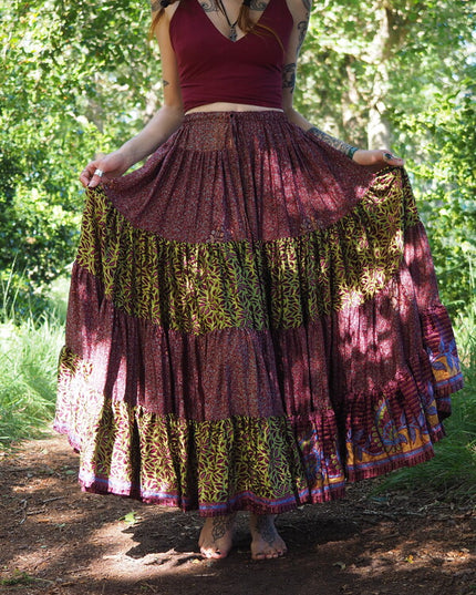 Zijden Gypsy Rok 124
