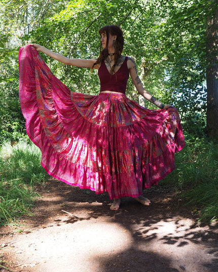 Zijden Gypsy Rok 125