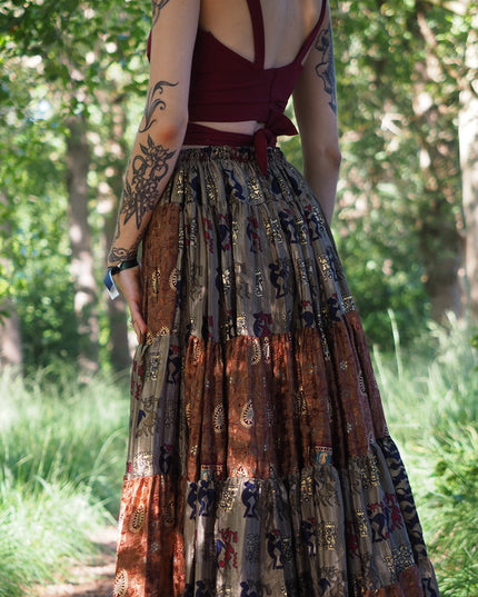 Zijden Gypsy Rok 126