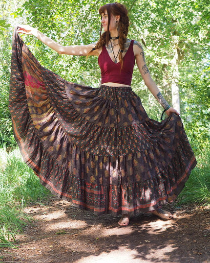 Zijden Gypsy Rok 129