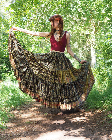Zijden Gypsy Rok 130
