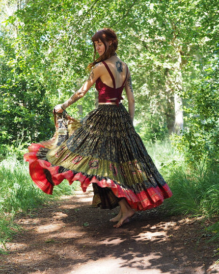 Zijden Gypsy Rok 130