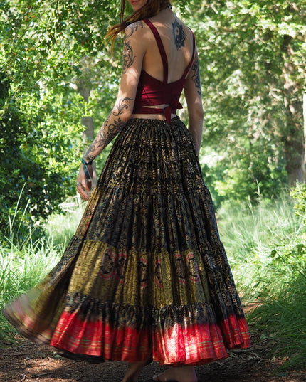 Zijden Gypsy Rok 130