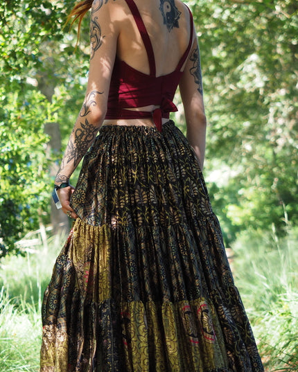 Zijden Gypsy Rok 130