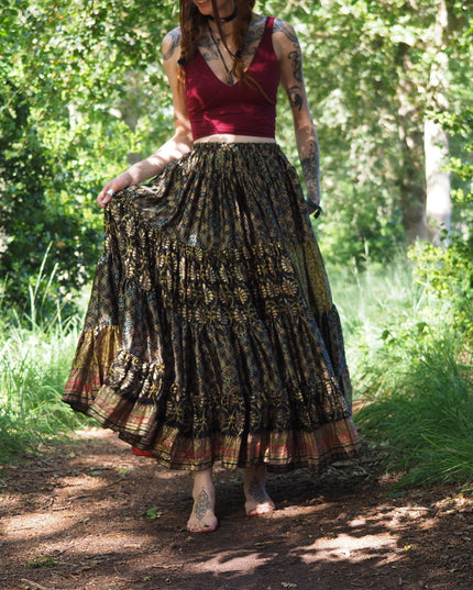 Zijden Gypsy Rok 130