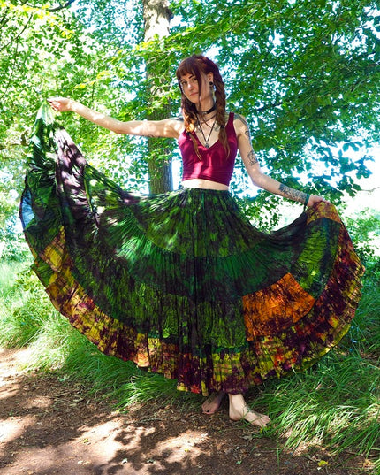 Zijden Gypsy Rok 132