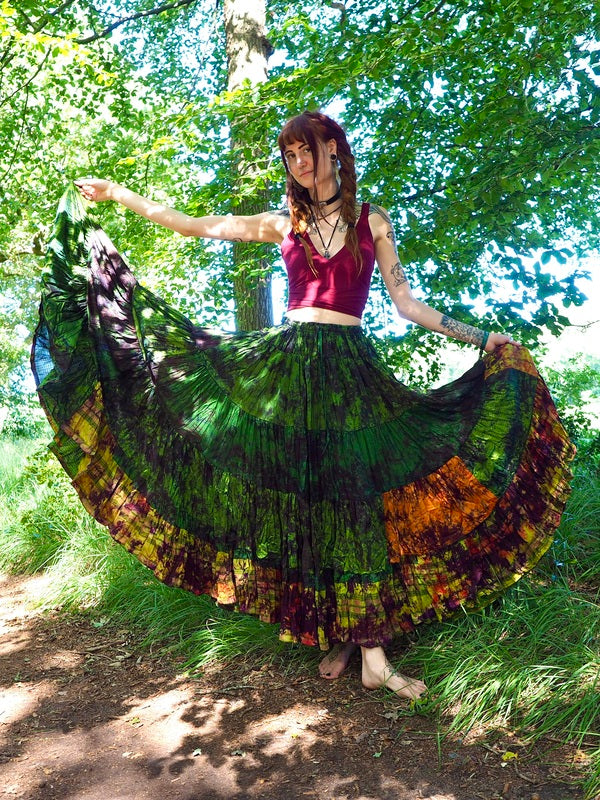 Zijden Gypsy Rok 132