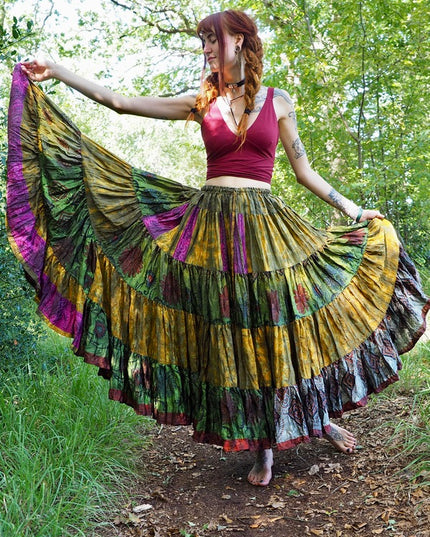 Zijden Gypsy Rok 134