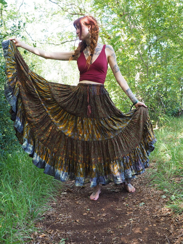 Zijden Gypsy Rok 140