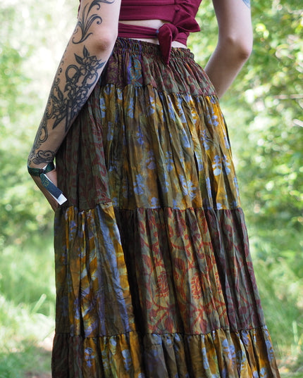 Zijden Gypsy Rok 140