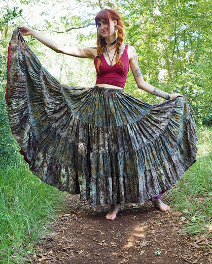 Silk Gypsy Skirt 144