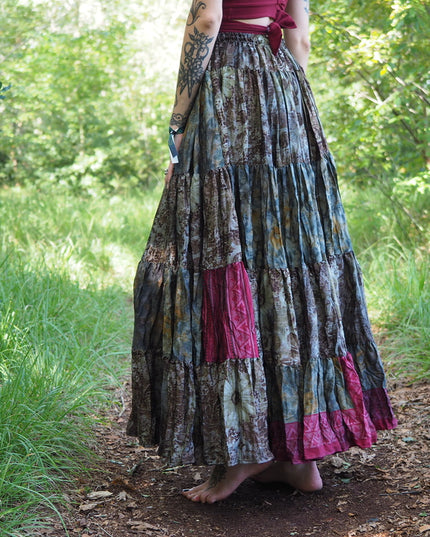 Silk Gypsy Skirt 144