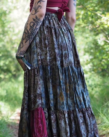 Silk Gypsy Skirt 144