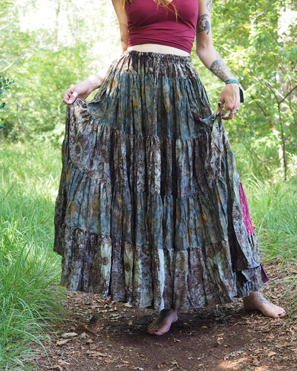 Silk Gypsy Skirt 144