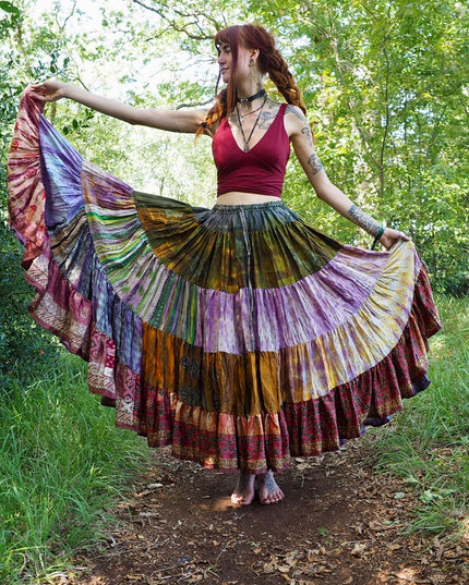 Zijden Gypsy Rok 150