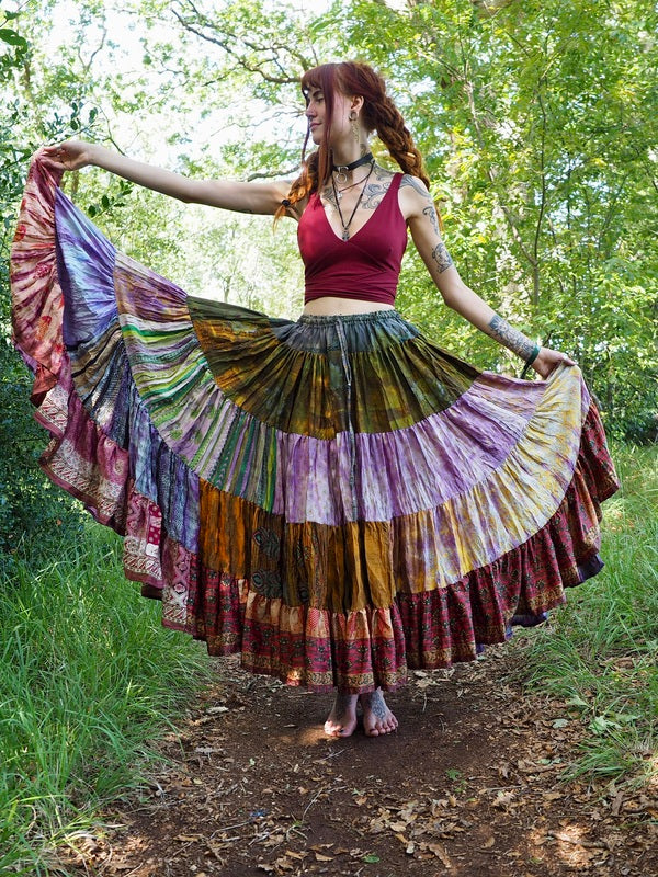 Zijden Gypsy Rok 150