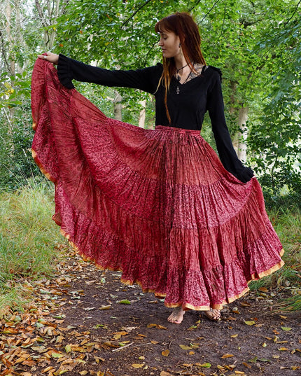Zijden Gypsy Rok 218