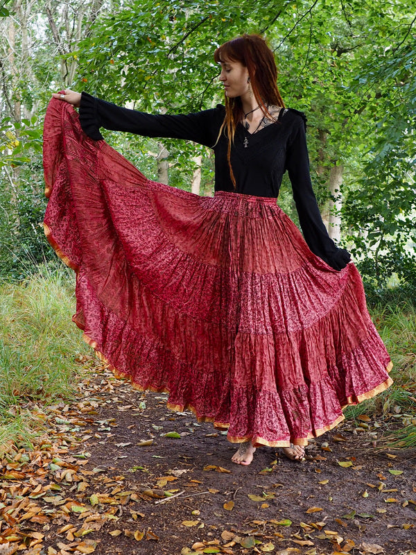 Zijden Gypsy Rok 218