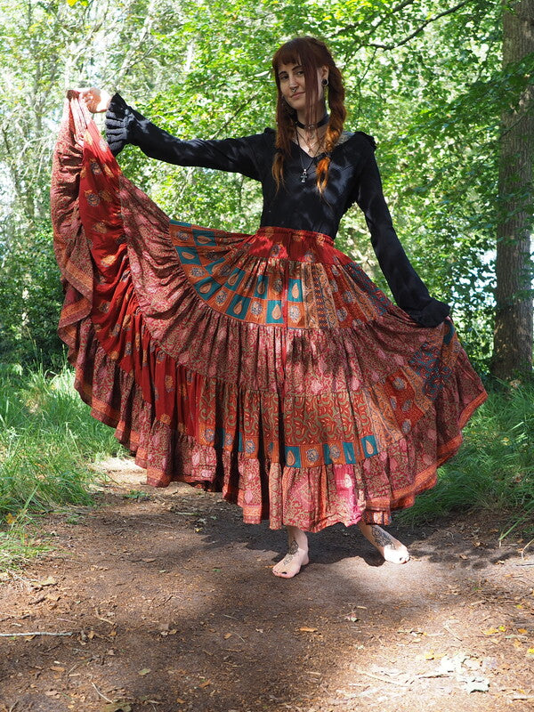Zijden Gypsy Rok 218