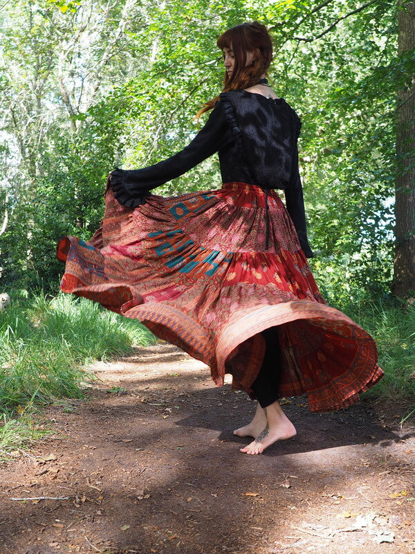 Zijden Gypsy Rok 218