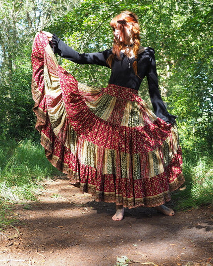 Zijden Gypsy Rok 227