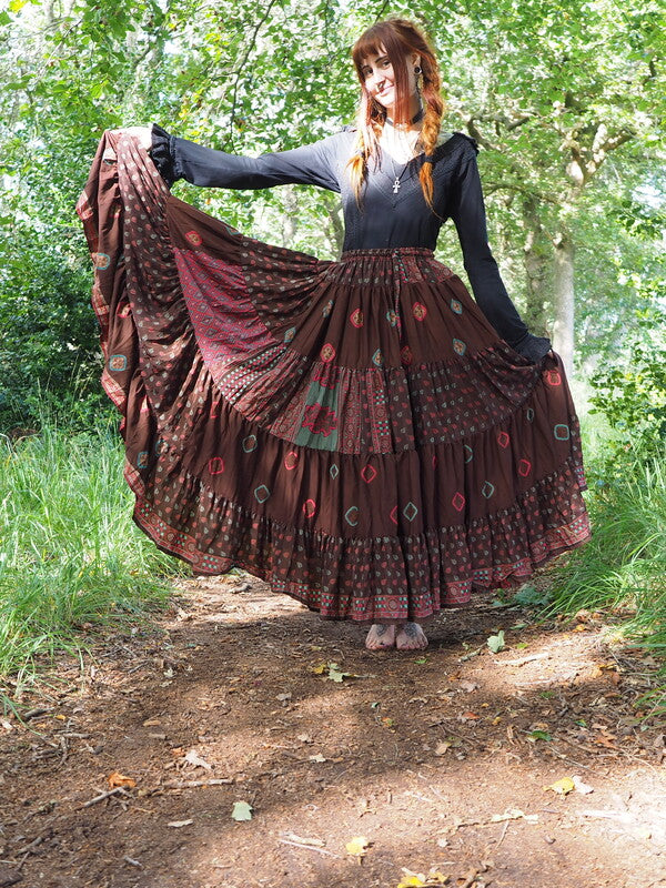 Zijden Gypsy Rok 246
