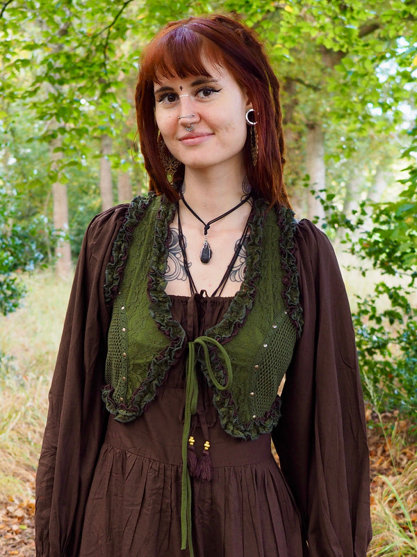Aradia vest Groen