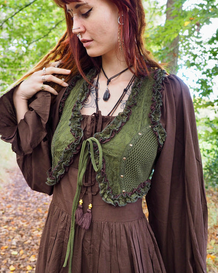 Aradia vest Groen
