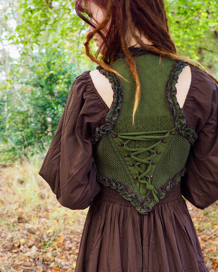 Aradia vest Groen