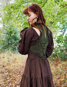 Aradia vest Groen