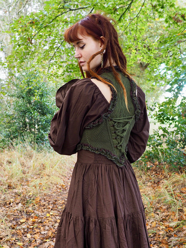 Aradia vest Groen