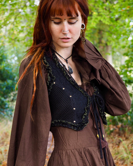 Aradia vest Zwart