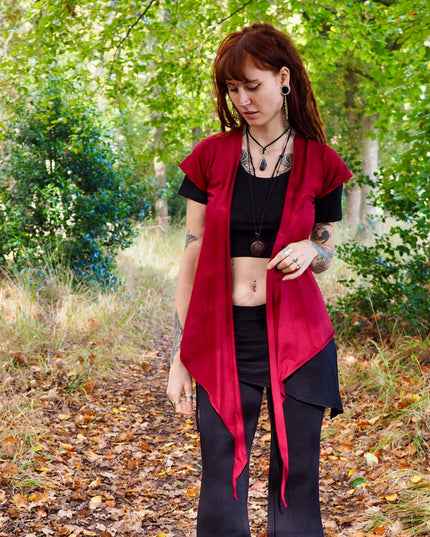 Lakshmi Top Marroon Rood